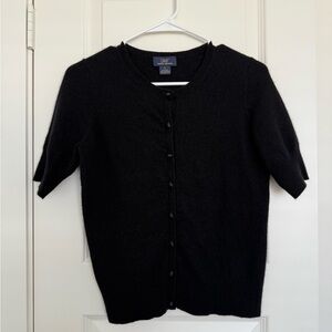 Brooks Brothers Black Women's Cardigan